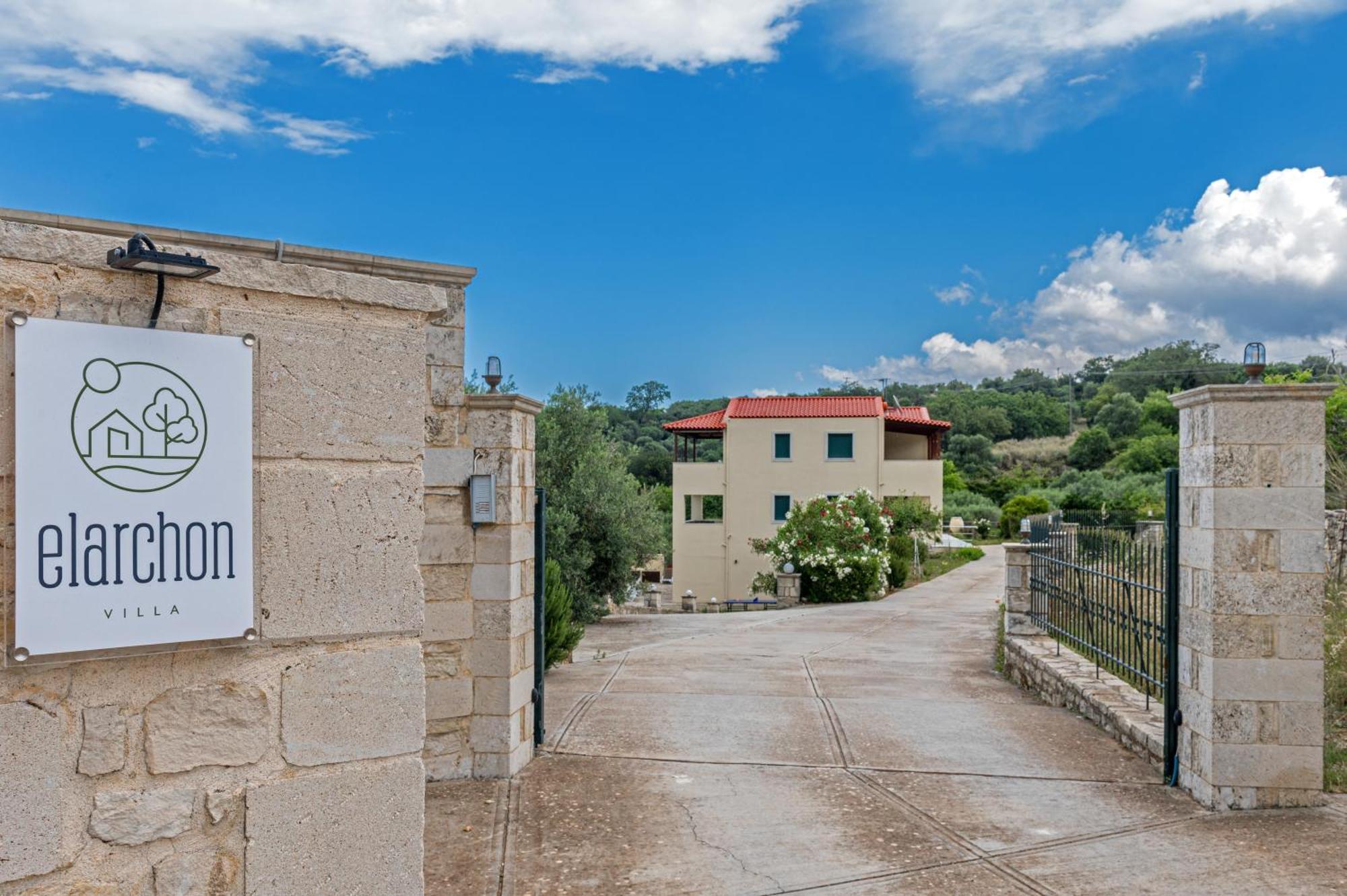 Elarchon Villa Private Pool Episkopi-Chania المظهر الخارجي الصورة