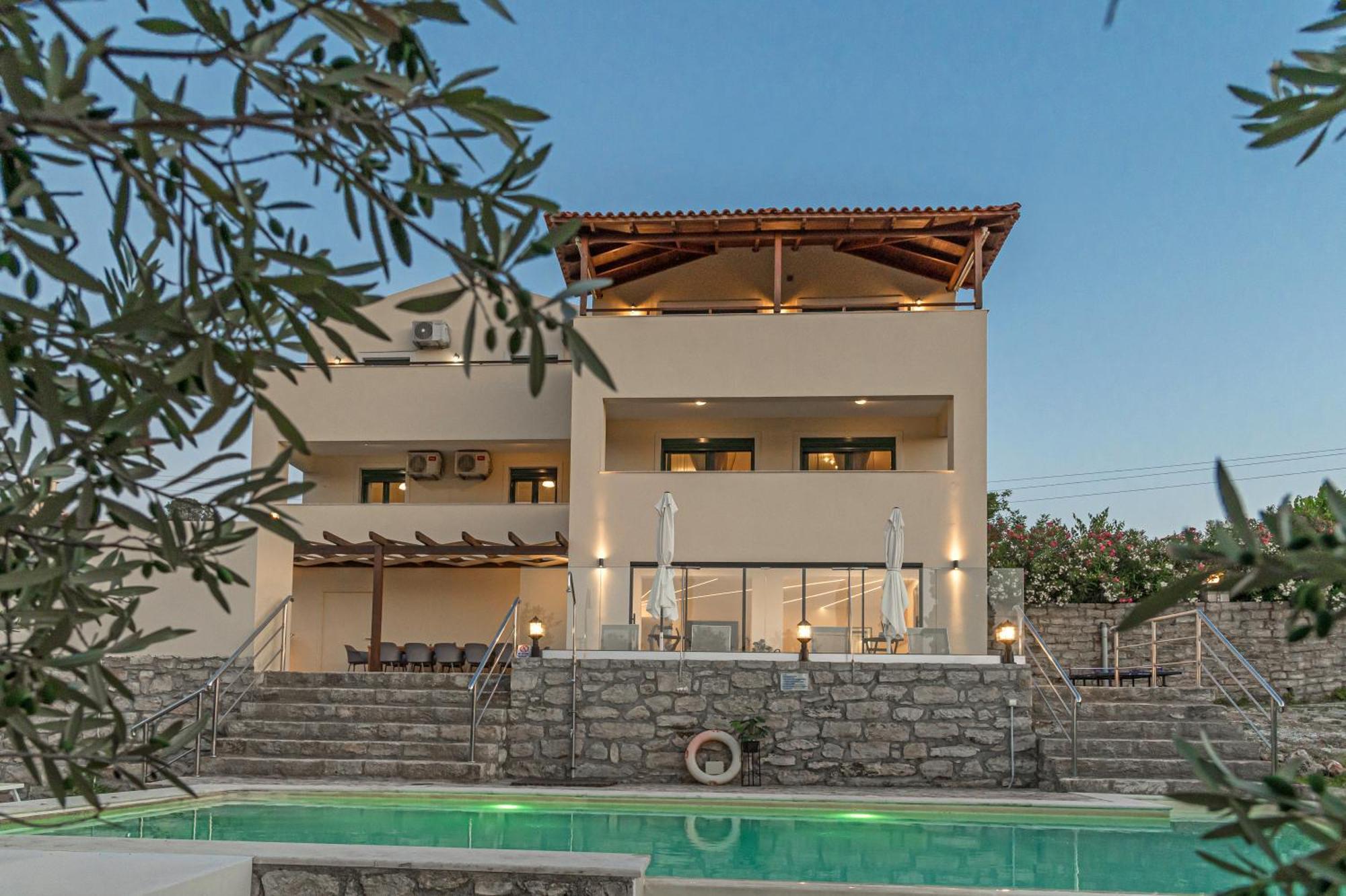 Elarchon Villa Private Pool Episkopi-Chania المظهر الخارجي الصورة
