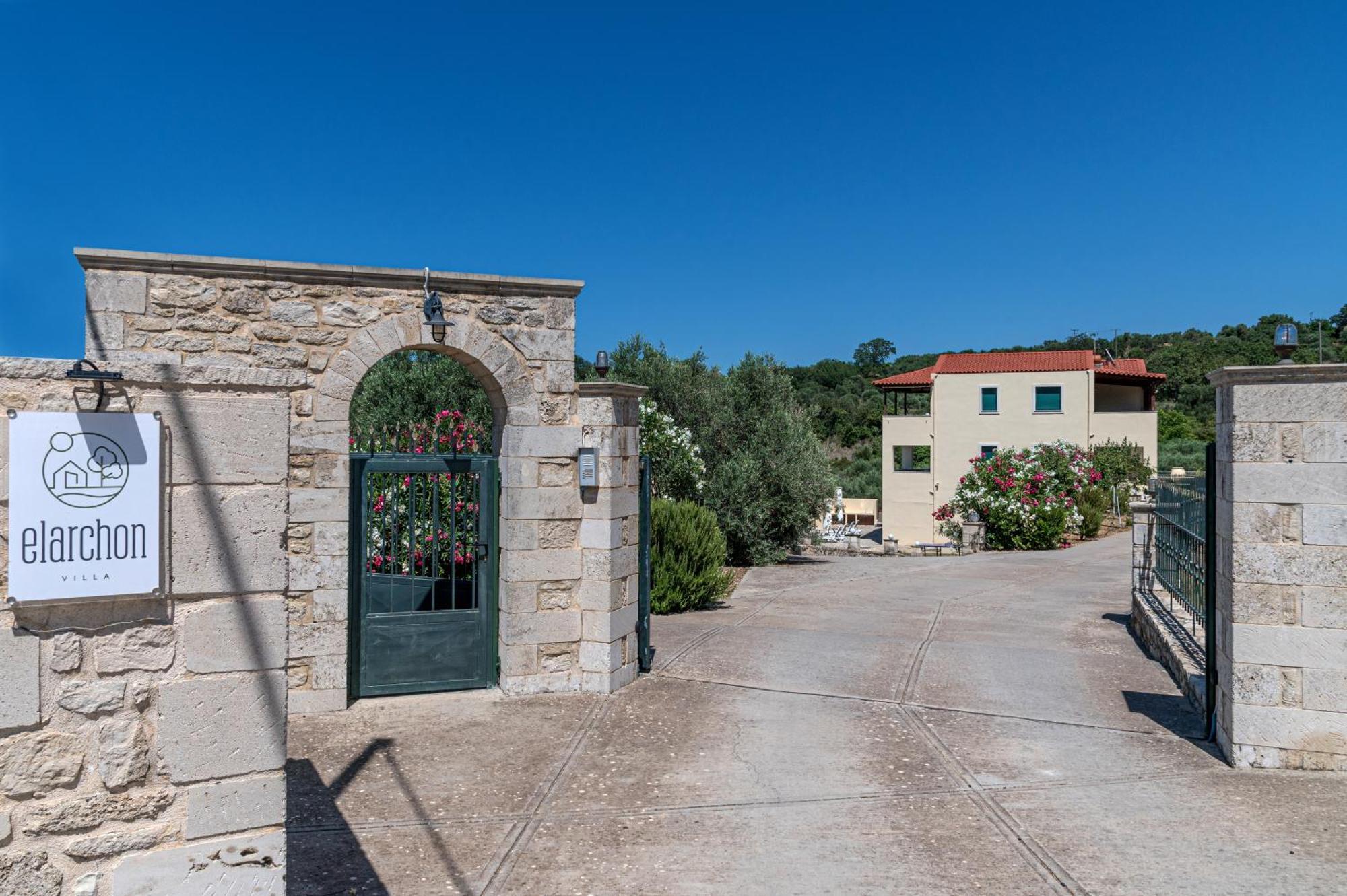 Elarchon Villa Private Pool Episkopi-Chania المظهر الخارجي الصورة