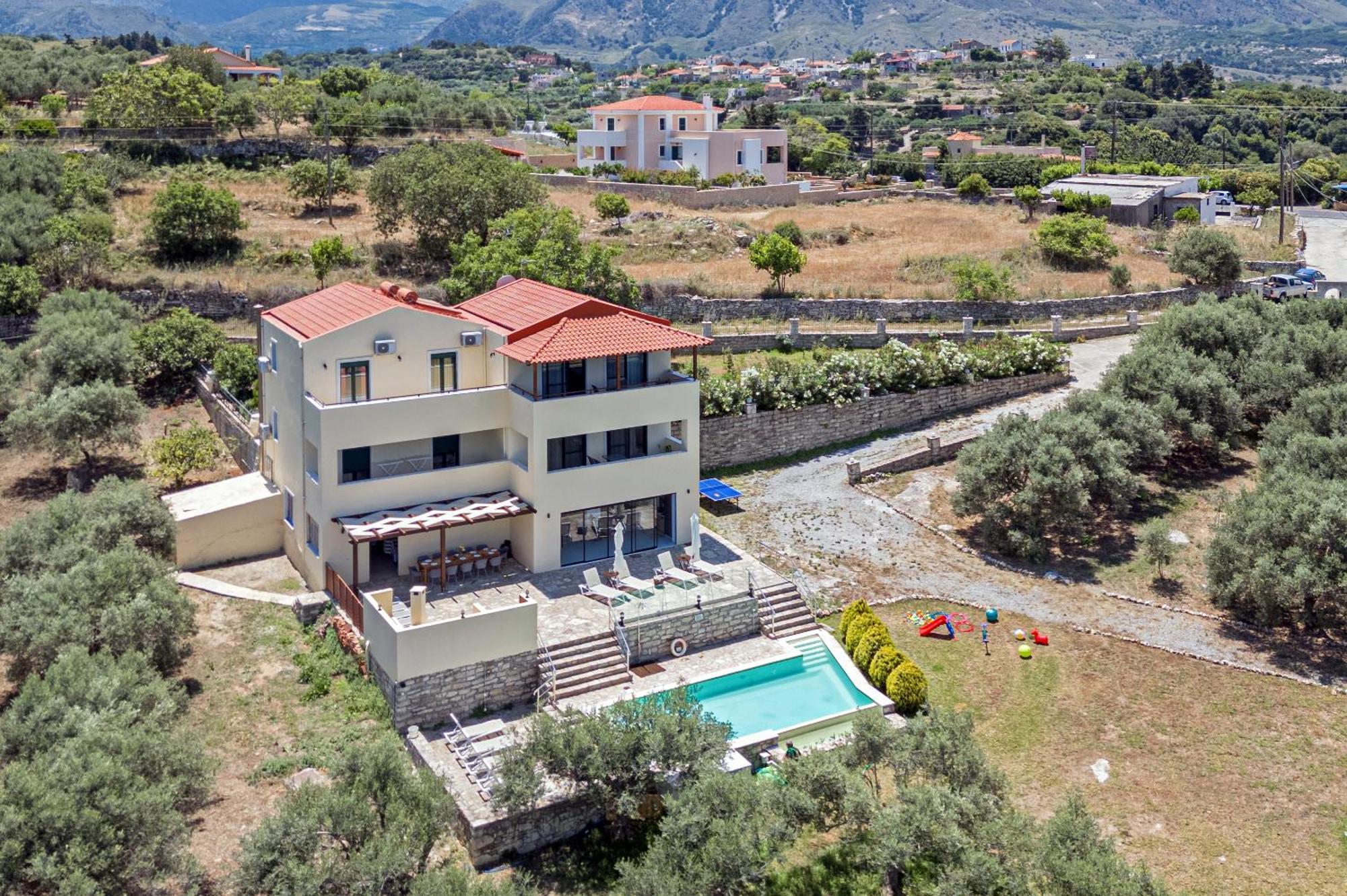 Elarchon Villa Private Pool Episkopi-Chania المظهر الخارجي الصورة